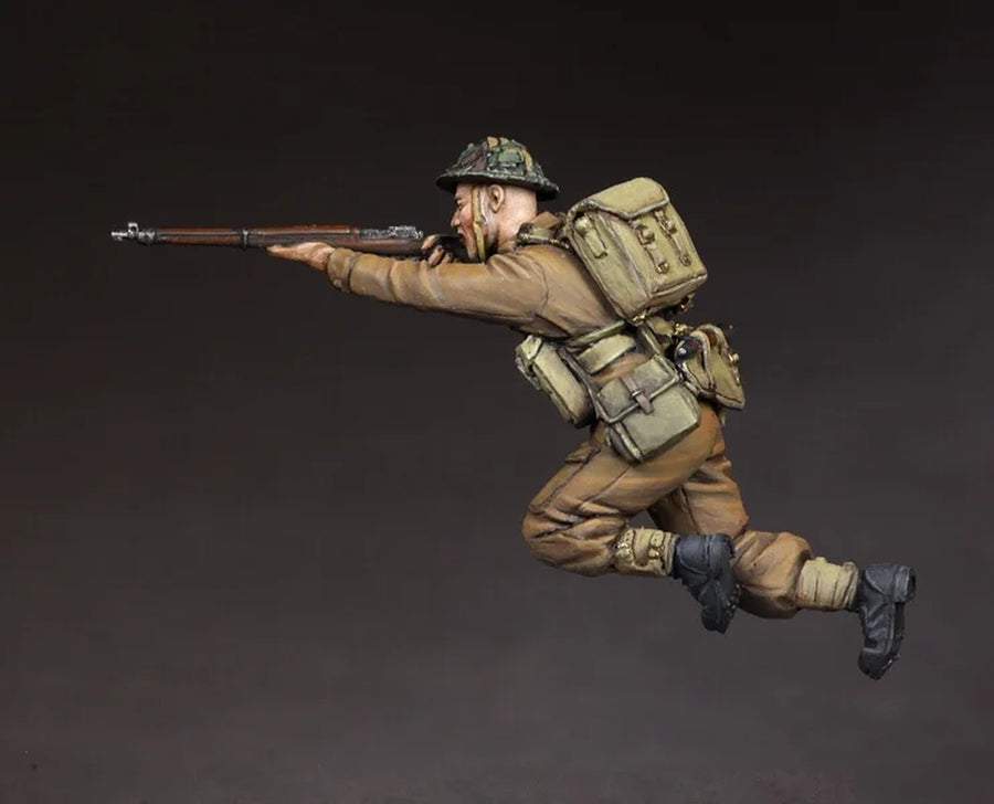 1/35 Resin Model Figure GK，4 Figure , Unassembled and Unpainted Kit