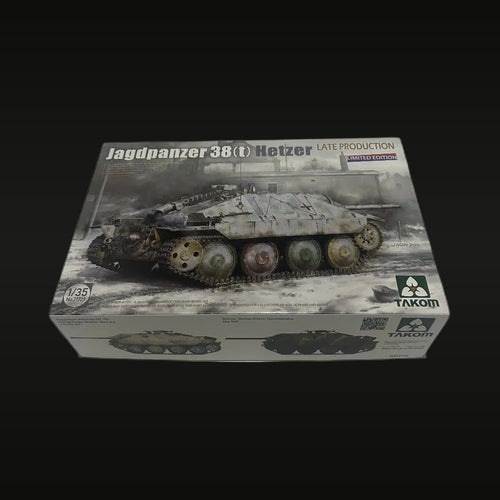 WWII German Jagdpanzer 38(t) Hetzer Late Production 1/35 Resin Model Kit
