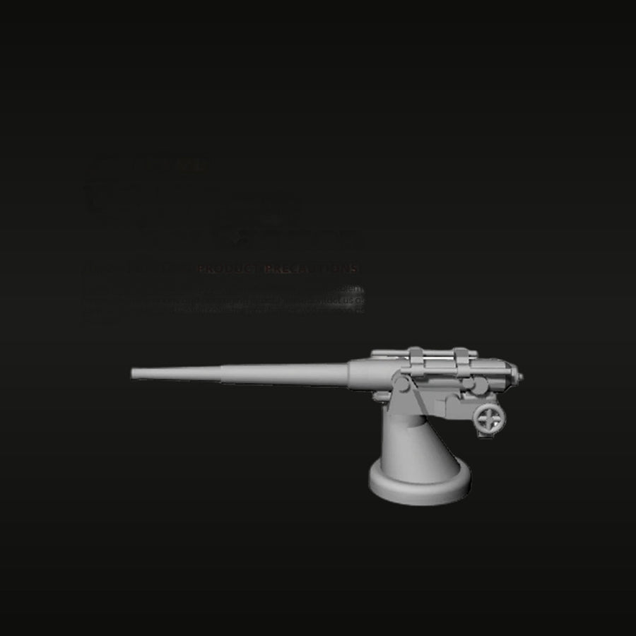 WWII US Navy 76mm Gun Mount Pedestal 1/72 Resin Model Kit - unpainted resin model kit