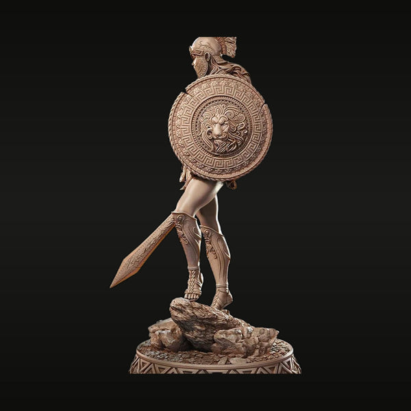 Greek Warrior Athena 38mm Resin Figure Kit