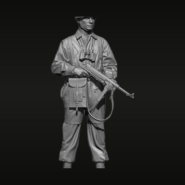WWII American Soldier with M1 Garand 1/35 Resin Figure Kit