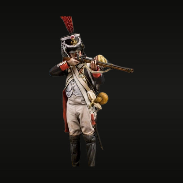 Napoleonic French Grenadier Officer 1808 1/24 Resin Figure Kit