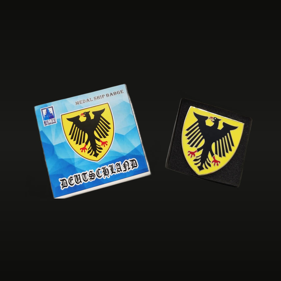 German Bundesadler Deutschland Enamel Pin Badge - unpainted resin model kit