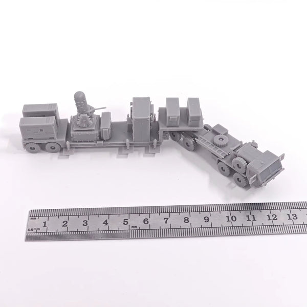 Modern US Military Radar and Support Vehicle Convoy 1/144 Resin Kit