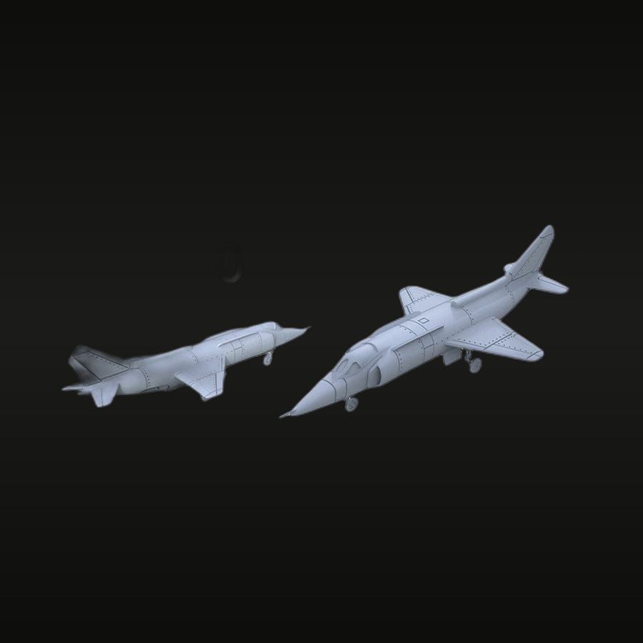 Cold War Soviet Aircraft Set (Yak-38 & MiG-27) 1/144 Resin Kit - unpainted resin model kit