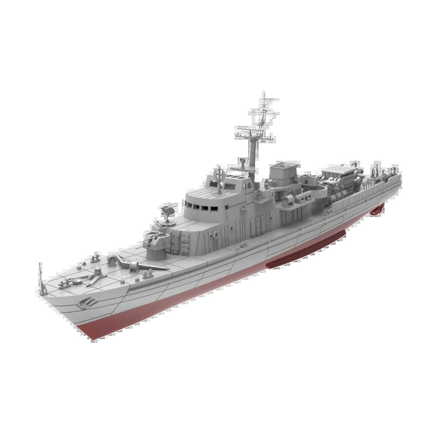 German Project 89.2 (Condor II Class) Minesweeper Bernau RHWS010 1/1250 1/350 1/700 1/200 1/144 Military Model Kit Waterline