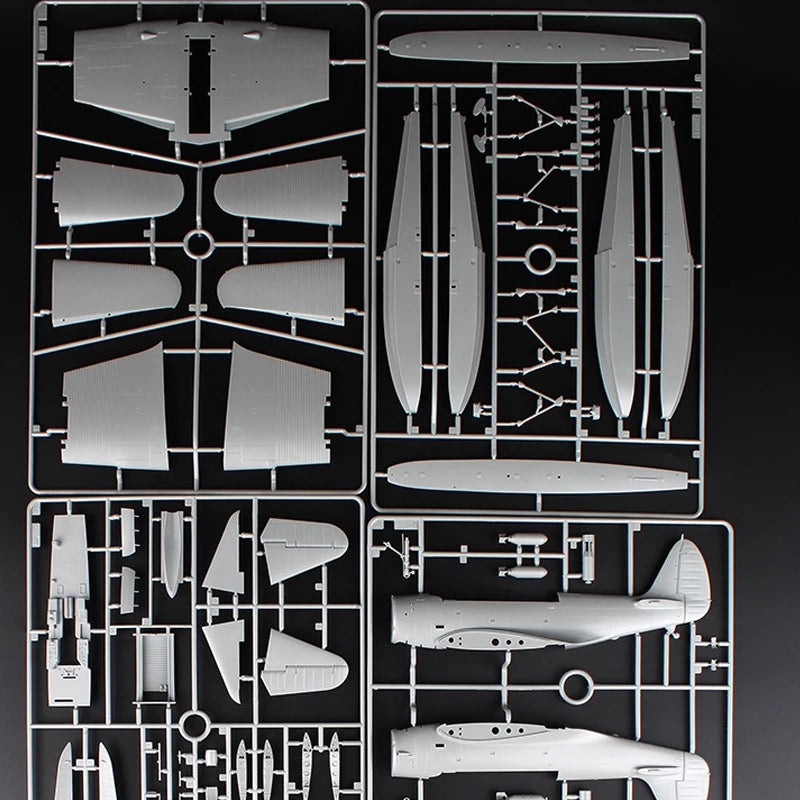 WWII Twin-Float Seaplane Reconnaissance Aircraft 1/48 Plastic Model Kit - unpainted resin model kit
