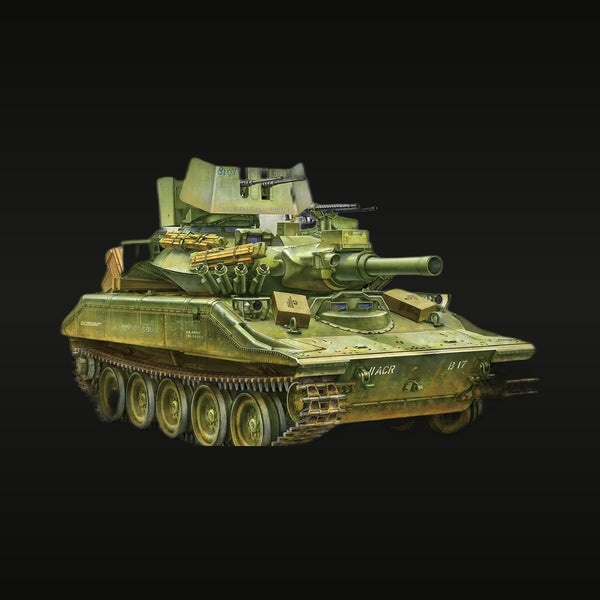 Vietnam War US M551 Sheridan Light Tank 1/35 Resin Vehicle Kit
