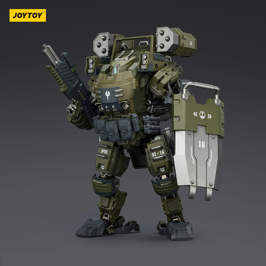 Sci-Fi Mecha Exosuit with Dual Cannons and Weapon Array 1/25 Resin Kit - resin model view 5