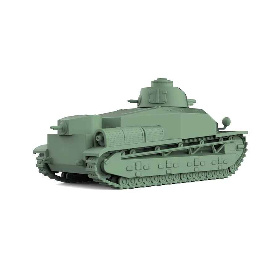 1/144 1/200 1/350 1/700  SS623 Military Model Kit IJA Type91 Heavy Tank Miniature Static War Games