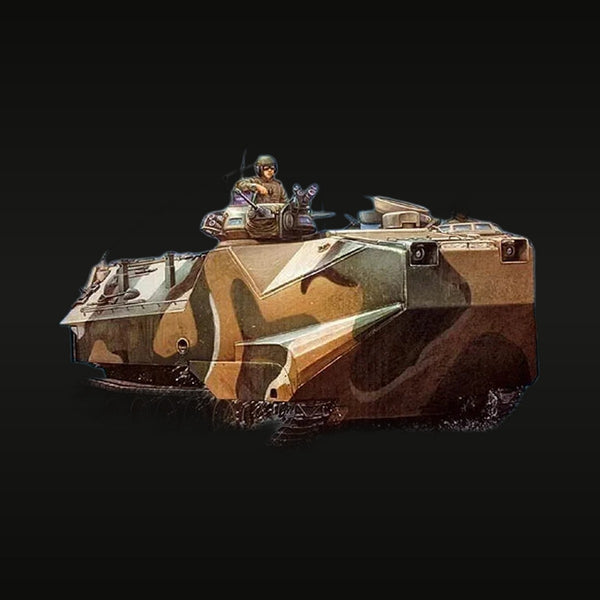 Modern US AAVP-7A1 Amphibious Vehicle Cutaway 1/35 Resin Kit