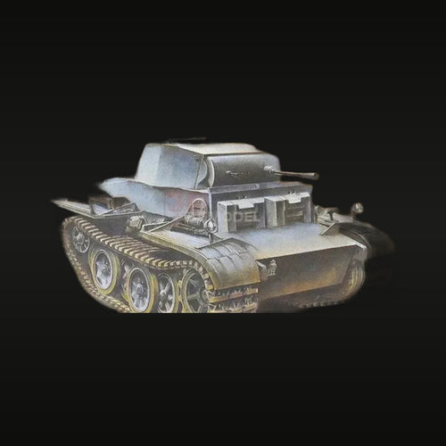 Panzer II Ausf.J (VK1601) WWII German Tank 1/72 Resin Model Kit