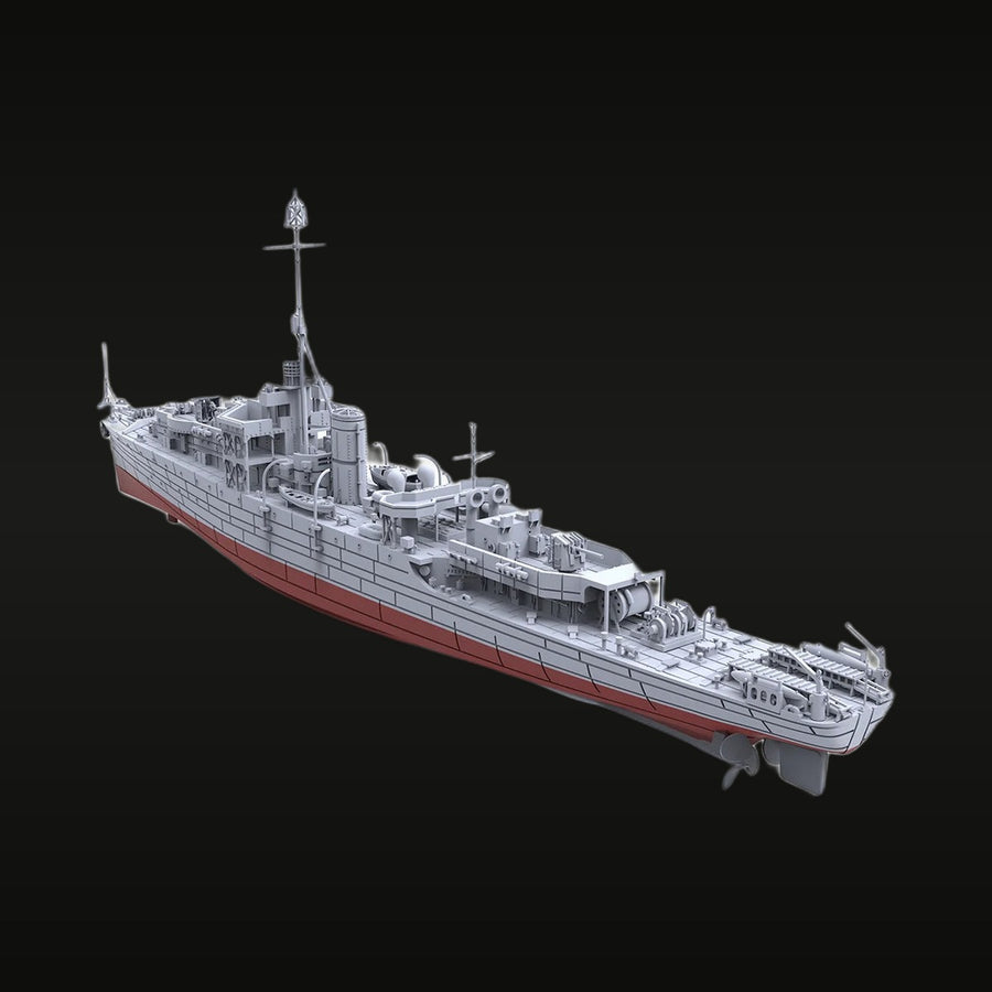 HMS Spey River Class Frigate 1/400 Scale Resin Model Kit - unpainted resin model kit