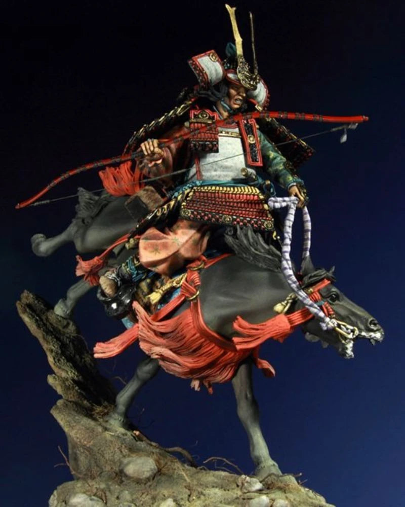 Pack Mules with Equipment Set 2 Figures 90mm Resin Kit - resin model view 2