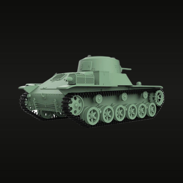 WWII Japanese Type 98 Light Tank 1/56 Resin Vehicle Kit