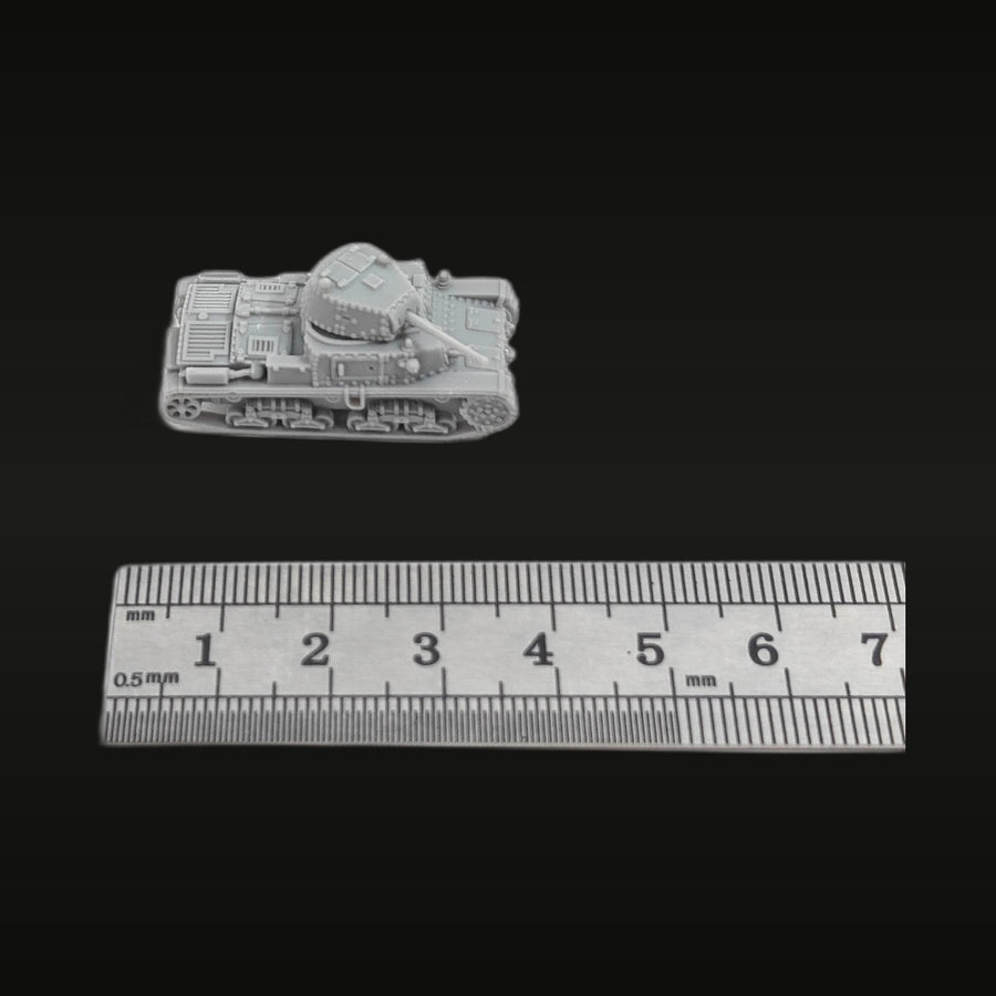 WWII Italian M15/42 Medium Tank 1/144 Resin Vehicle Kit - unpainted resin model kit
