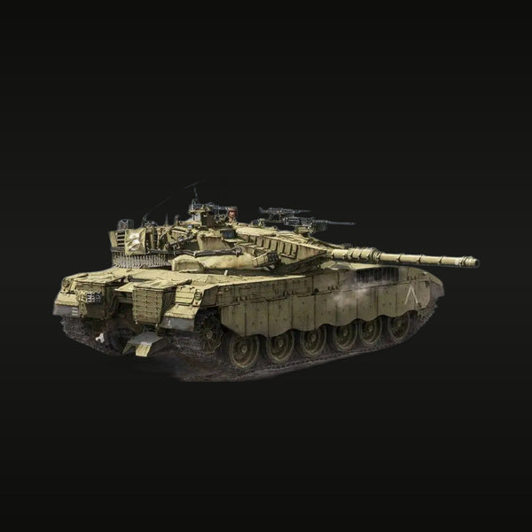 Modern Israeli Merkava Mk.4 Main Battle Tank IDF 1/35 Resin Vehicle Kit