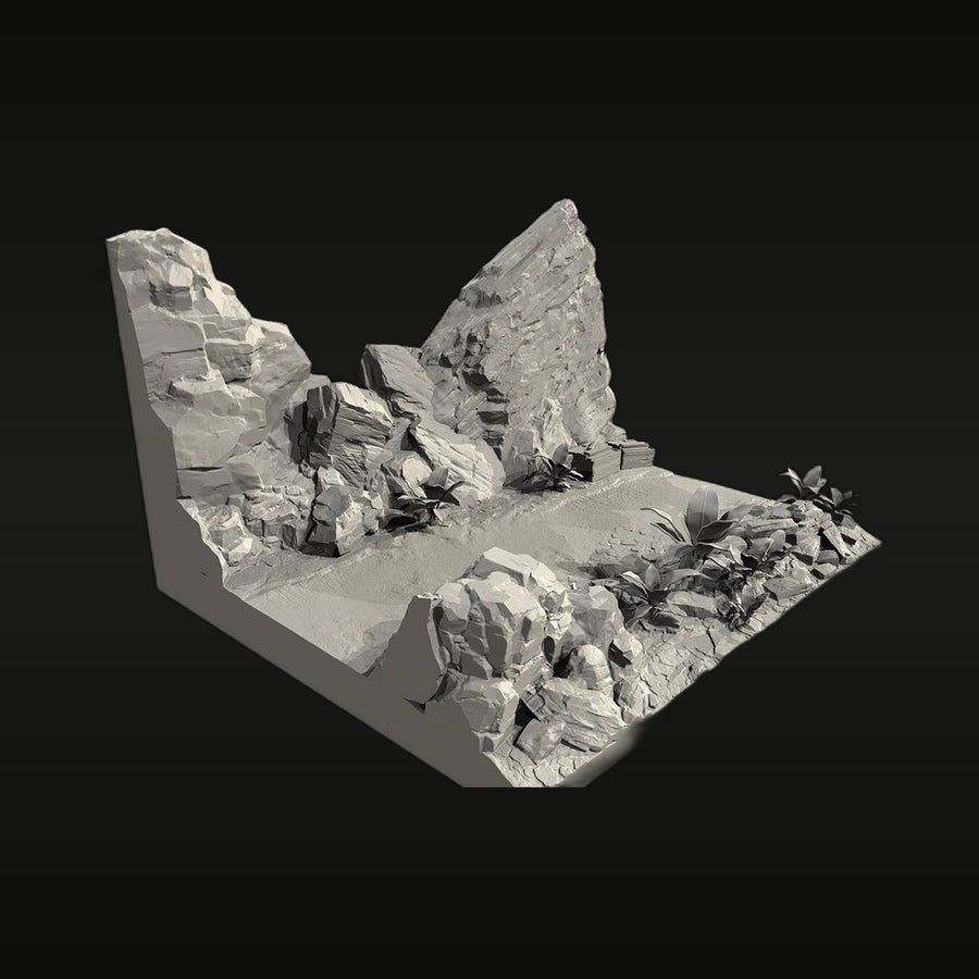 Guerrilla Team Victory Diorama 1/35 Scale Resin Model Kit - unpainted resin model kit