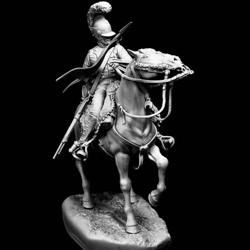 1/24 Scale Die-Cast Resin Figure Model Kit Line Lancer Hobby Miniature Toys Unassembled and Unpainted DIY Diorama