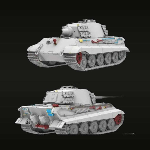 WWII German Tiger II (King Tiger) Heavy Tank 1/35 Resin Kit
