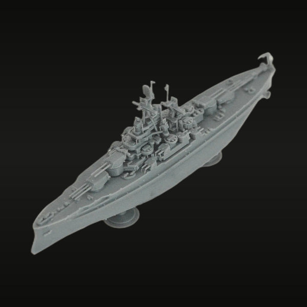 WWII USS Nevada BB-36 Battleship 1/2400 Resin Ship Kit