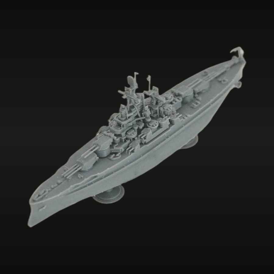WWII USS Nevada BB-36 Battleship 1/2400 Resin Ship Kit - unpainted resin model kit