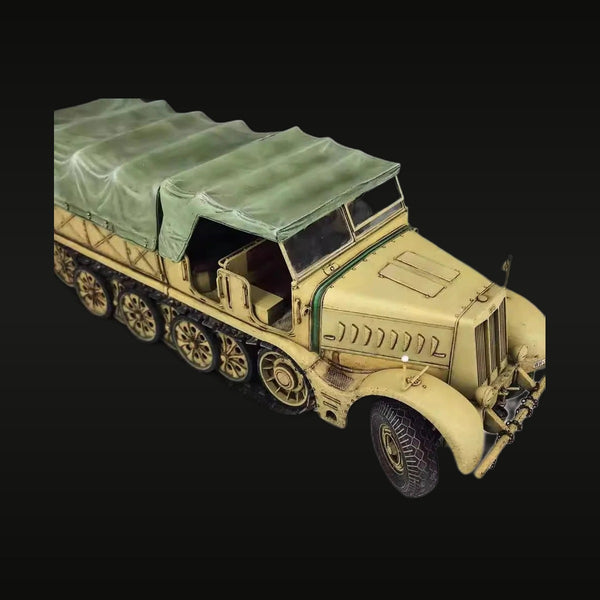 WWII German FAMO 18T Halftrack Transport Truck 1/35 Resin Vehicle Kit