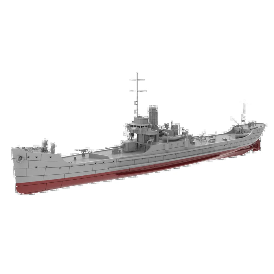 French Interwar Naval Patrol Vessel 1/700 Resin Ship Kit - resin model view 2