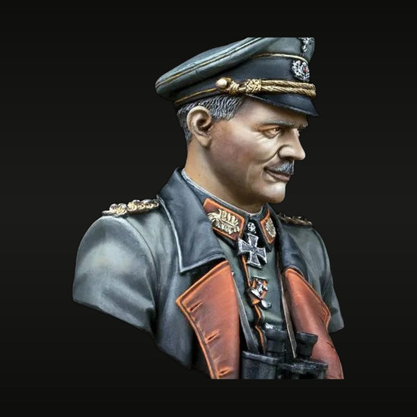 WWII German Panzer General Heinz Guderian 1/10 Resin Bust Kit