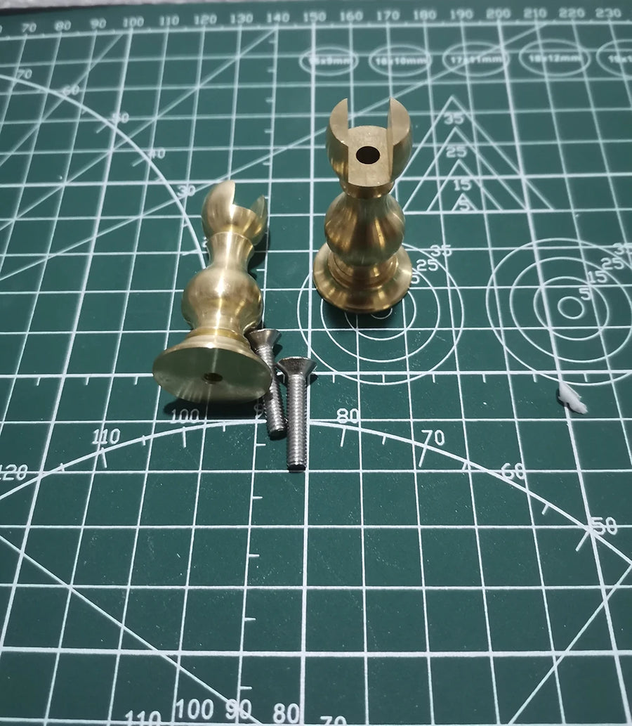 Model Ship Models Base Bracket Accessories Brass Supports Copper Cylinder Stands Hobby Making DIY Ship Model Display