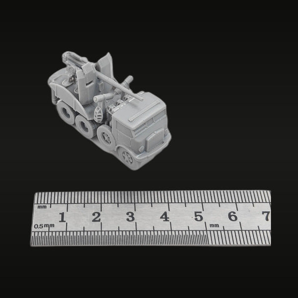 WWII Italian Breda-Mounted 6×4 Truck 1/144 Resin Vehicle Kit