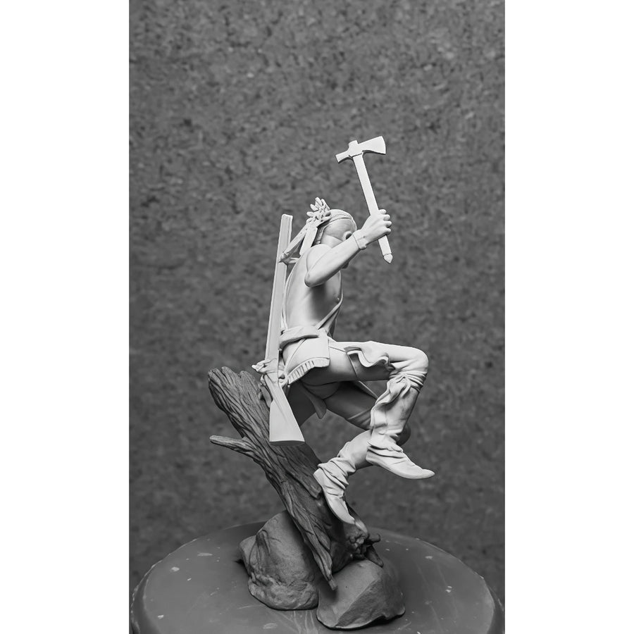 54Mm Resin Unpainted Model Kit, Iroquois Unassembled and Unpainted GK