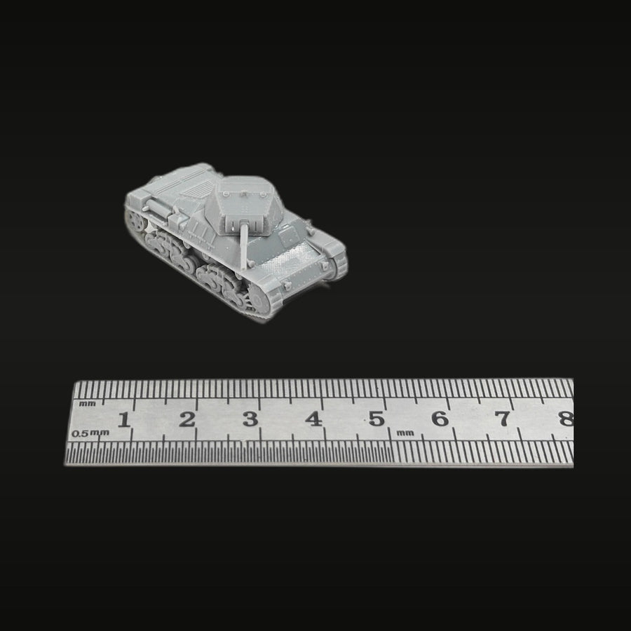 WWII Italian P26/40 Heavy Tank 1/144 Resin Vehicle Kit - unpainted resin model kit
