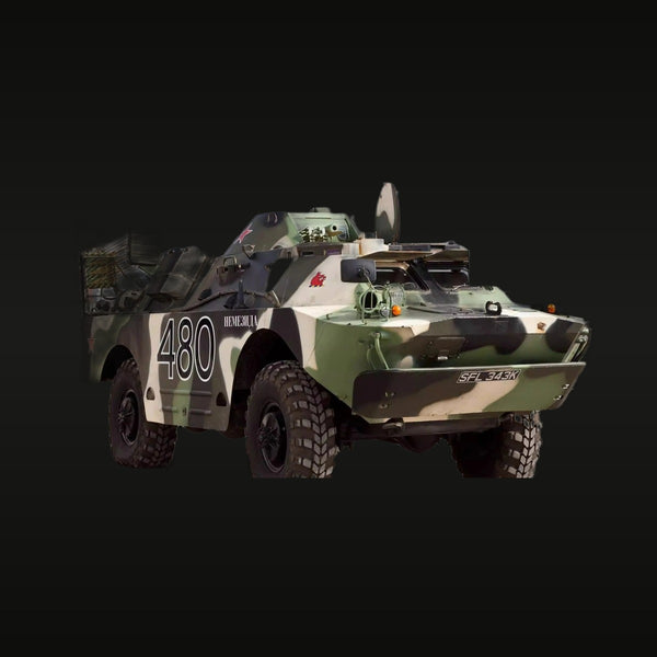 Cold War Soviet BRDM-2 Armored Reconnaissance Vehicle 1/35 Resin Model Kit