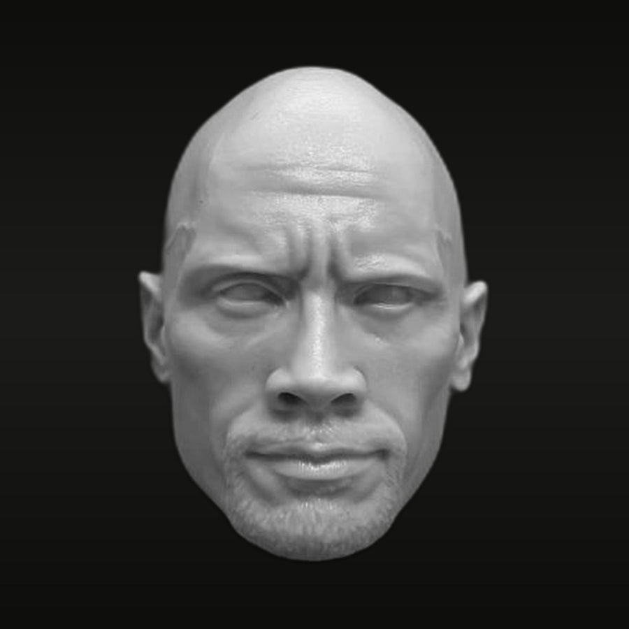 1/6 Scale Realistic Male Head Sculpture Resin Figure Kit - unpainted resin model kit