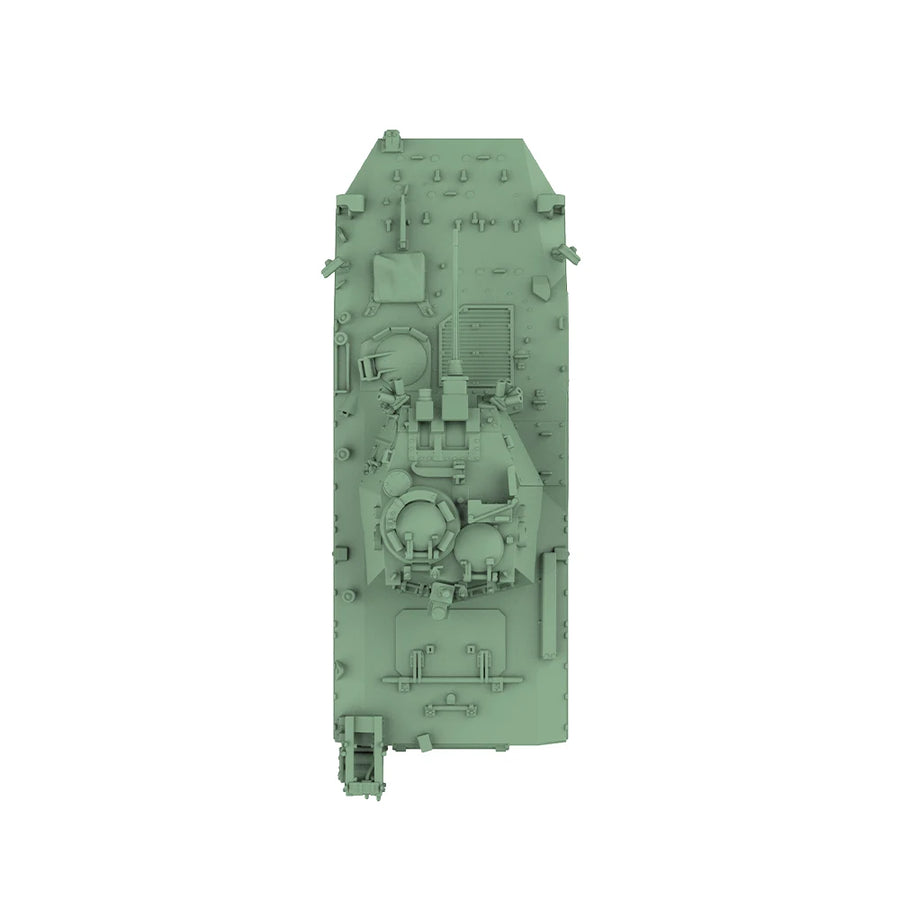 Modern 8-Wheeled Armored Personnel Carrier Turret Gun 1/35 Resin Vehicle Kit - resin model view 5