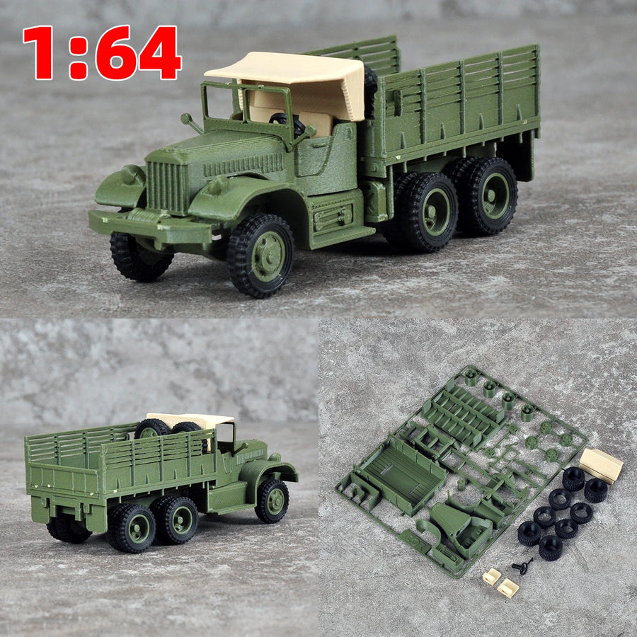 Soviet Zil-157 Military Cargo Truck 1:35 Resin Vehicle Kit - resin model view 2