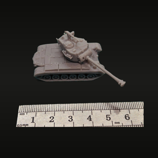 WWII/Korean War US M26 Pershing Medium Tank Micro-Armor Resin Model