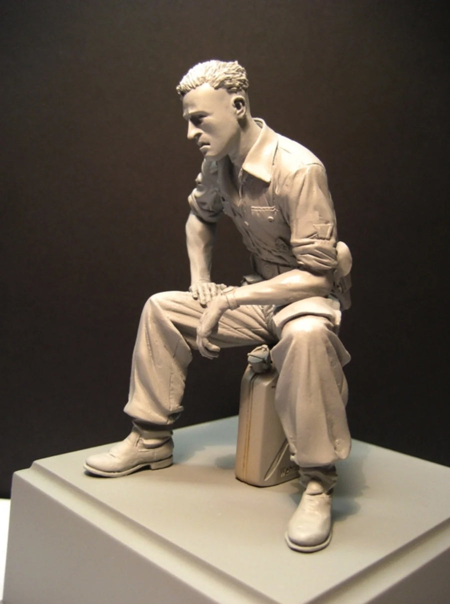 1/16 Resin Model Figure GK, Military Theme ，Unassembled and Unpainted Kit