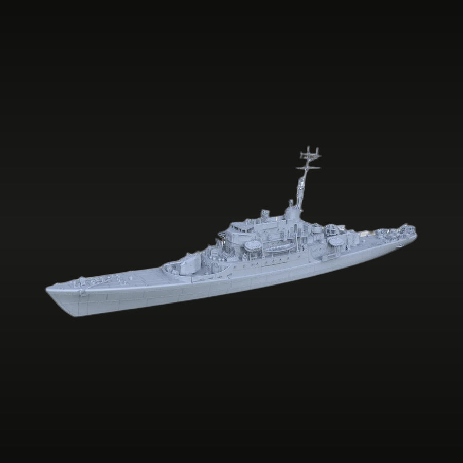 Modern Italian Albatros-Class Frigate F543 1/700 Resin Ship Kit - unpainted resin model kit