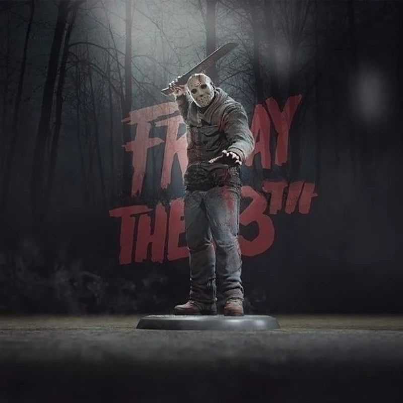 1/24 Scale Die-Cast Resin Figure Model Kit Horror Movie Character Killer Jason Miniature Toys Unassembled Unpainted DIY Diorama