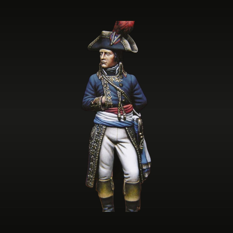 Napoleonic French Napoleon Bonaparte Egypt Campaign 54mm Resin Figure Kit - unpainted resin model kit