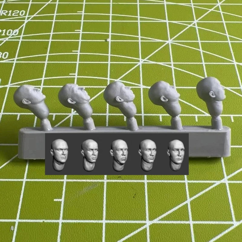 1:35 Resin Model GK Character Head Modification, Replacement Parts, Model