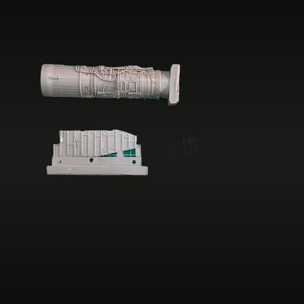 Jet Turbofan Engine Detail Part 1/48 Scale Resin Kit
