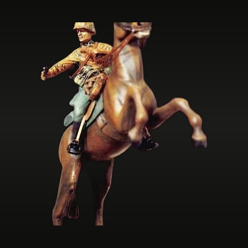 WWI German Cavalry Officer on Horse 1/35 Resin Figure Kit