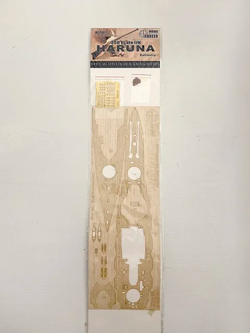 Hunter W35017 1/350 Wood Deck IJN BATTLESHIP HARUNA for FUJIMI 60001