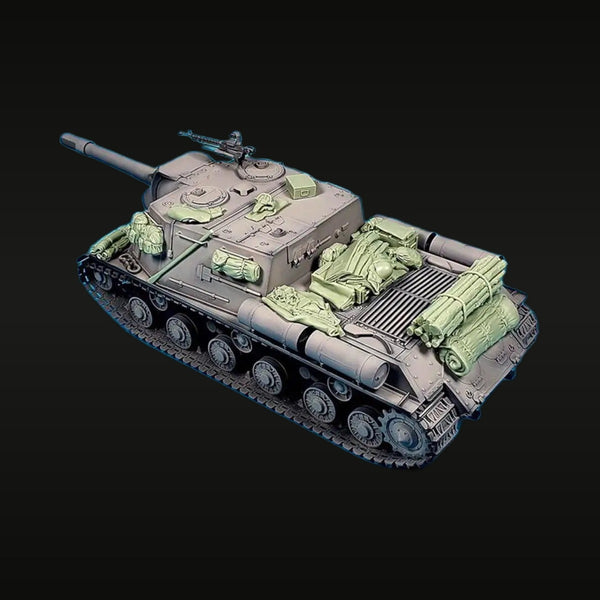 WWII Soviet IS-2 Heavy Tank 1/35 Resin Vehicle Kit