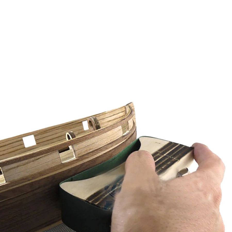 Wooden Ship Model Kit Laser-Cut Plywood Parts with Hardware - resin model view 4