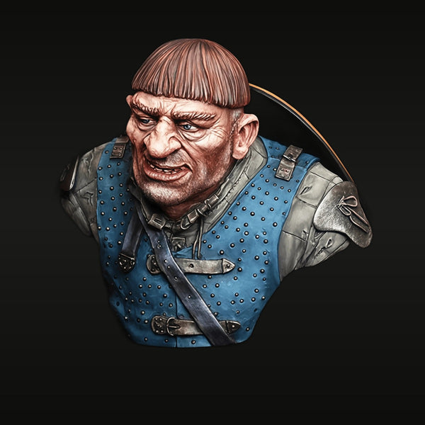 Fantasy Orc/Goblin Warrior Bust 1/9 Resin Kit