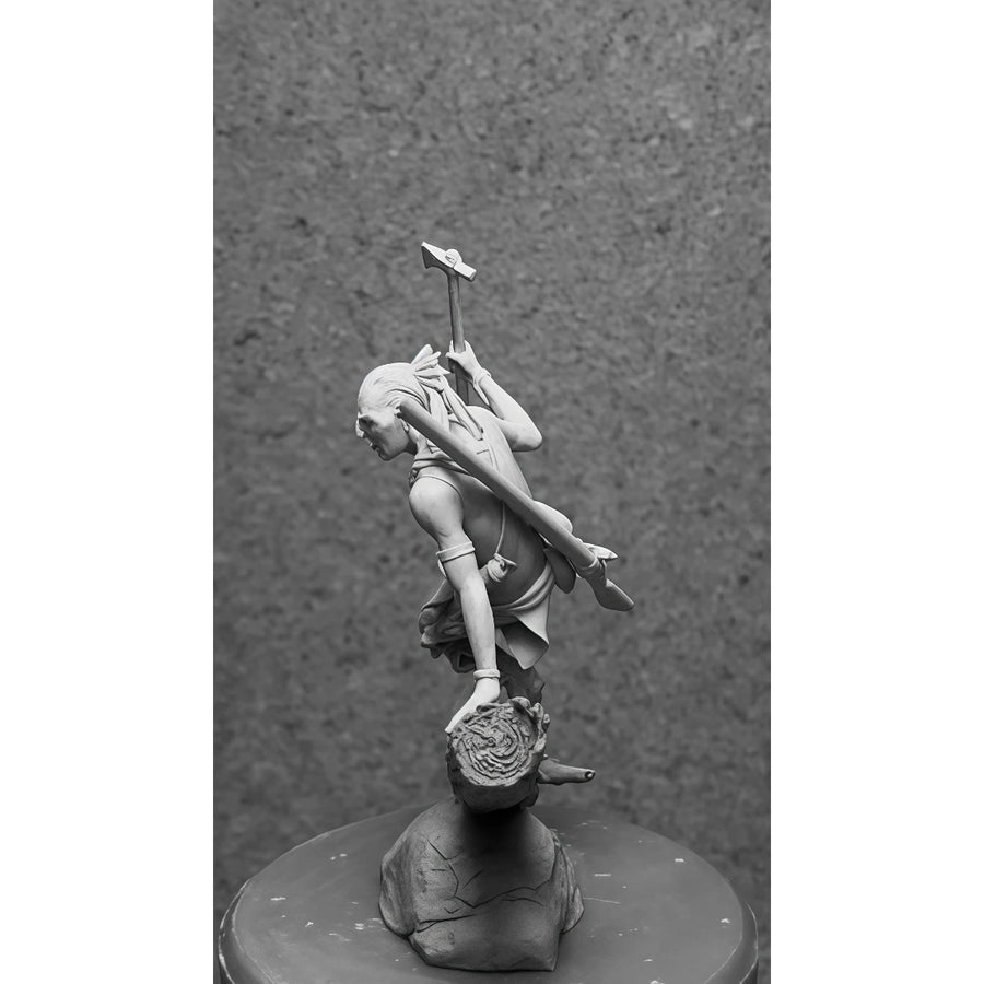 54Mm Resin Unpainted Model Kit, Iroquois Unassembled and Unpainted GK